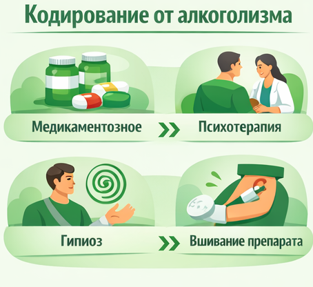 кодирование от алкоголизма в Калачинске Санати